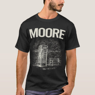 T-shirt Cabine téléphonique vintage Moore