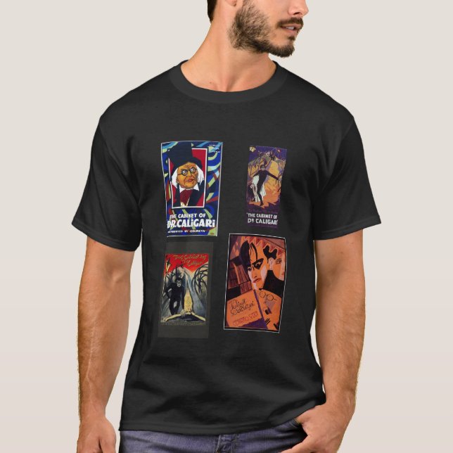 T-shirt Cabinet de Dr. Caligari (Devant)