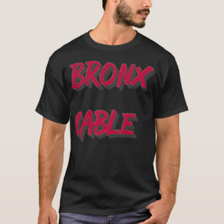 T-shirt Câble Bronx rouge