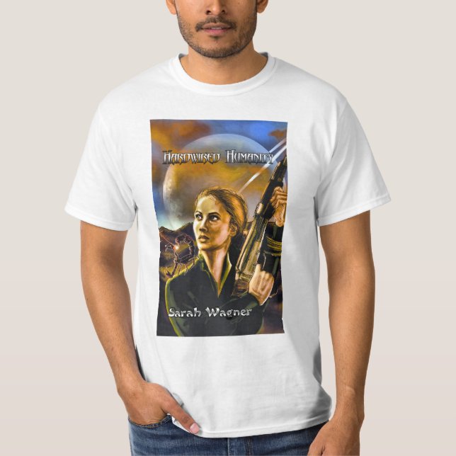 T-shirt câblé d'humanité (Devant)