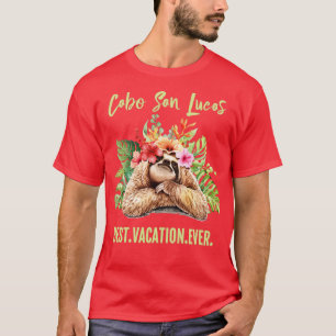 T-shirt Cabo San Lucas Meilleur Vacances Jamais Souvenir C