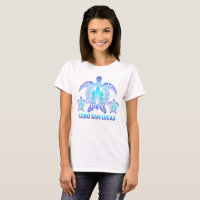 Cabo San Lucas Mexique MX Blue Sea Turtle Souvenir