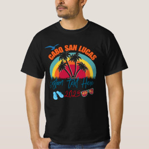 T-shirt Cabo San Lucas Mexique Personnalisation des vacanc