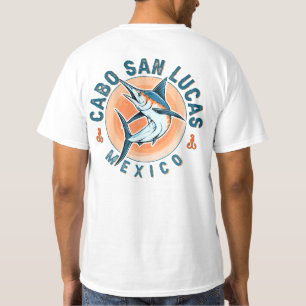 T-shirt Cabo San Lucas Pêche nautique Sailfish Vintage