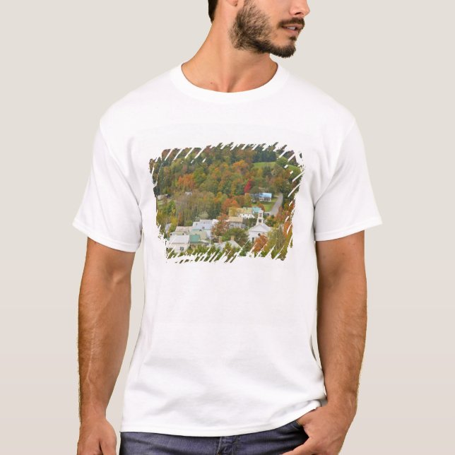 T-shirt Cabot, Vermont à l'automne. Royaume du Nord-Est. (Devant)