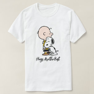 T-shirt cacahuètes   Charlie Brown & Snoopy Hug