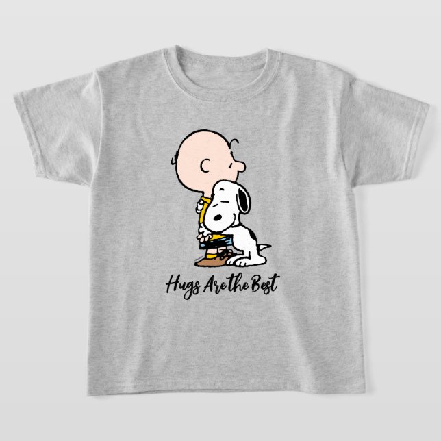T-shirt cacahuètes | Charlie Brown & Snoopy Hug (Poser)