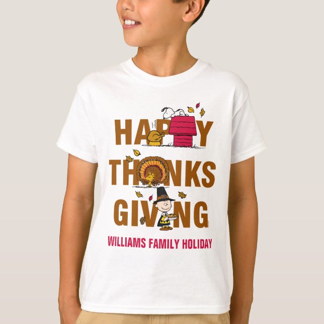 T-shirt cacahuètes | Combo Bon thanksgiving (Devant)