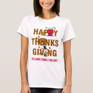 T-shirt cacahuètes   Combo Bon thanksgiving