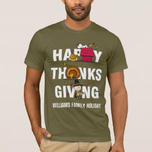 T-shirt cacahuètes   Combo Bon thanksgiving