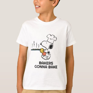T-shirt cacahuètes   Cookies à biscuits Snoopy