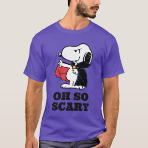 T-shirt cacahuètes   Halloween Snoopy Vampire
