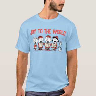 T-shirt cacahuètes   Joyeuse Chorale de Noël