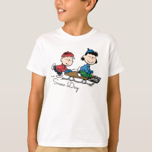 T-shirt cacahuètes   Linus & Lucy Sled Riding