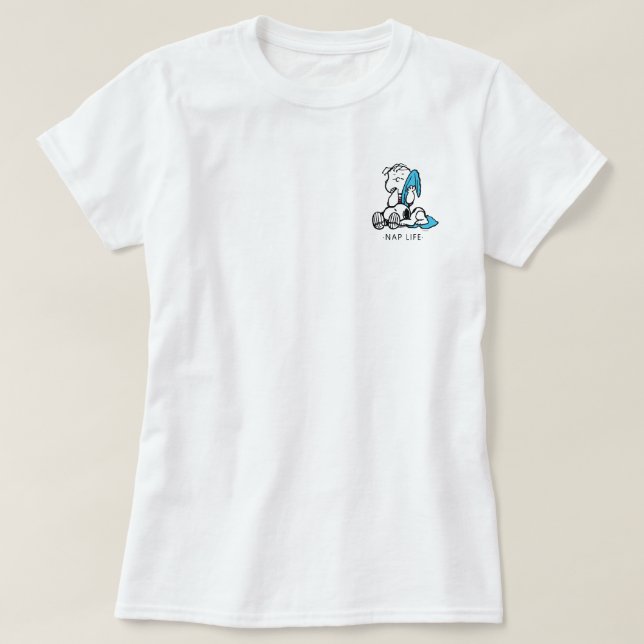 T-shirt cacahuètes | Linus & Snoopy (Design devant)