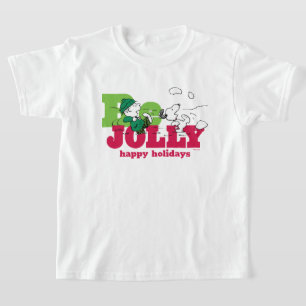 T-shirt cacahuètes Linus & Snoopy Be Jolly