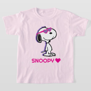 T-shirt cacahuètes   Lunettes de soleil Coeur Snoopy
