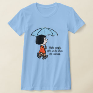 T-shirt cacahuètes Marcie sous le parapluie