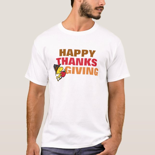 T-shirt cacahuètes | Pèlerin des bois (Devant)