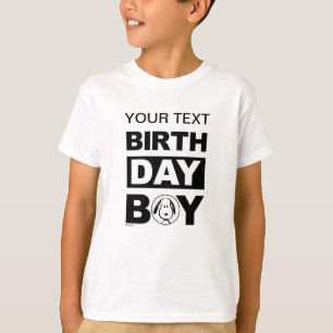 T-shirt Cacahuètes personnalisées Snoopy garçon d'annive