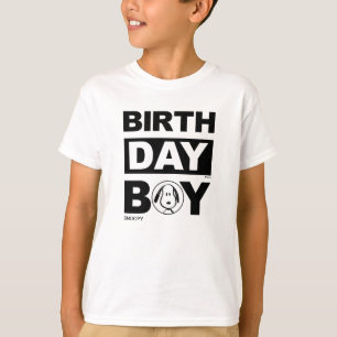T-shirt Cacahuètes personnalisées Snoopy garçon d'annive
