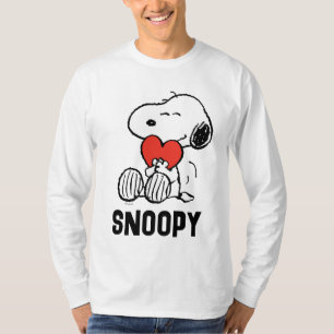 T-shirt cacahuètes   Saint Valentin   Snoopy Heart Hug