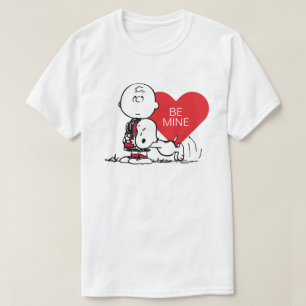 T-shirt cacahuètes   Snoopy & Charlie Brown Valentine