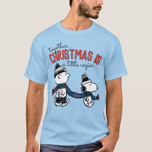 T-shirt cacahuètes   Snoopy & Charlie Brown Winter Scarf