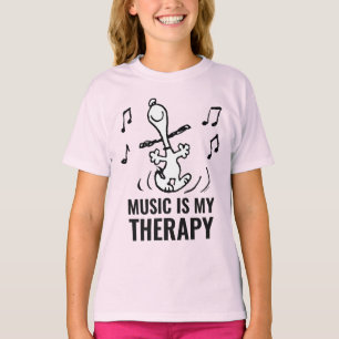 T-shirt cacahuètes Snoopy Dancing