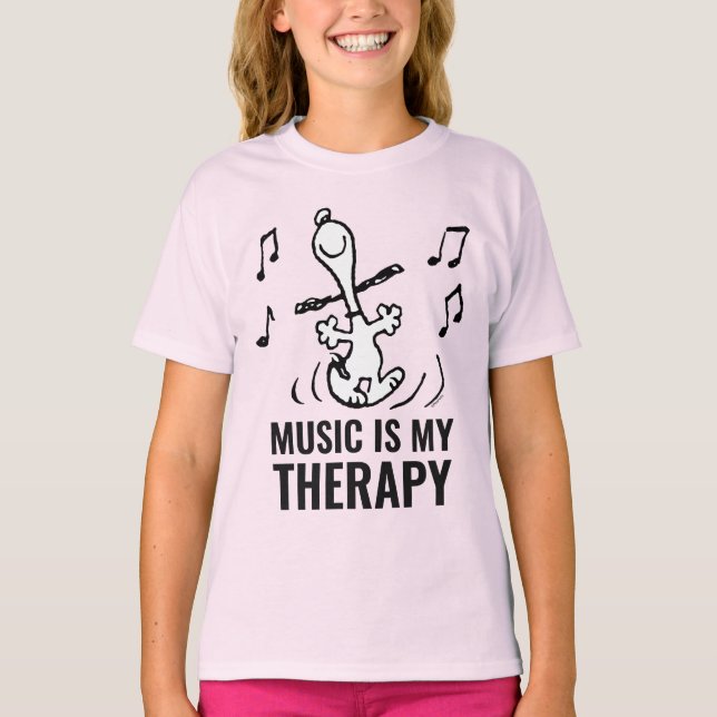 T-shirt cacahuètes | Snoopy Dancing (Devant)