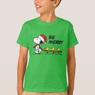 T-shirt cacahuètes Snoopy & Friends Winter Scarf