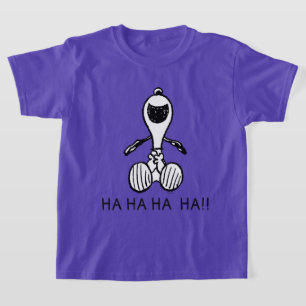 T-shirt cacahuètes Snoopy Laughs