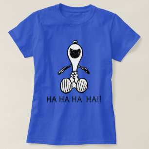 T-shirt cacahuètes   Snoopy Laughs