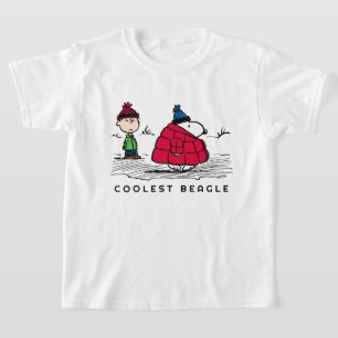 T-shirt cacahuètes   Snoopy & Linus Down Veste Remplie