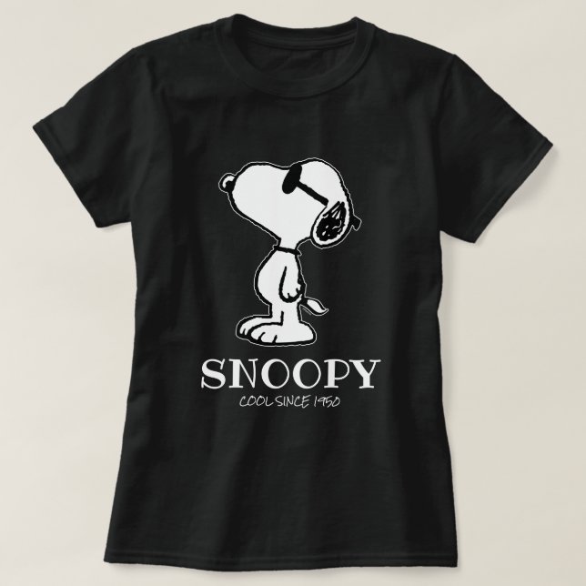 T-shirt cacahuètes | Snoopy Lunettes de soleil Ponder (Design devant)