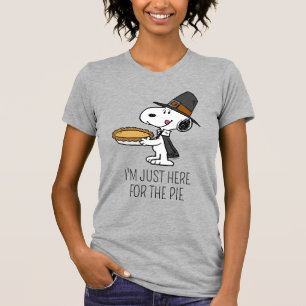 T-shirt cacahuètes   Snoopy Pilgrim