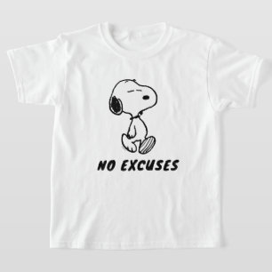 T-shirt cacahuètes Snoopy Positive Walk