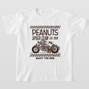 T-shirt cacahuètes   Snoopy Speed Club