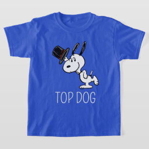 T-shirt cacahuètes Snoopy Top Hat Dance