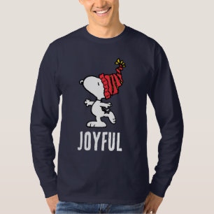 T-shirt cacahuètes Snoopy Winter Beanie Casquette