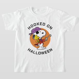 T-shirt cacahuètes Snoopy & Woodstock accroché à Hallowe