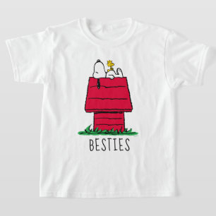 T-shirt cacahuètes   Snoopy & Woodstock Doghouse