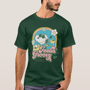 T-shirt cacahuètes   Snoopy & Woodstock Feelin' Super