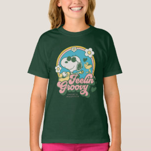 T-shirt cacahuètes   Snoopy & Woodstock Feelin' Super