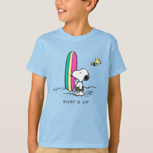 T-shirt cacahuètes   Snoopy & Woodstock High Tide