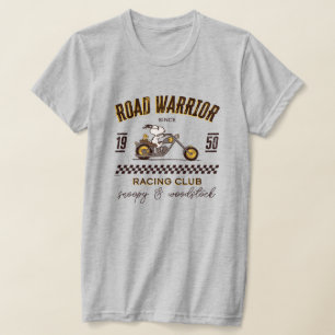 T-shirt cacahuètes Snoopy & Woodstock Road Warriors