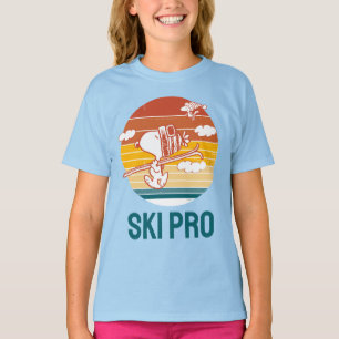 T-shirt cacahuètes   Snoopy & Woodstock Ski Trip