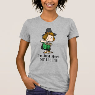 T-shirt cacahuètes Thanksgiving Pepperment Patty