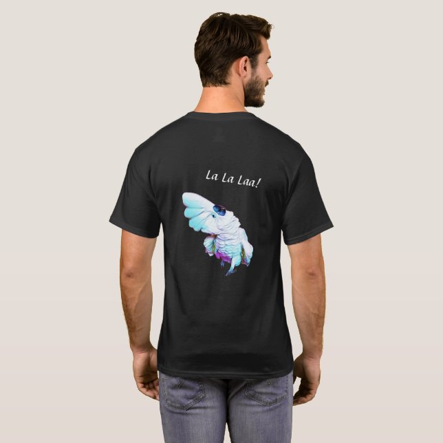 T-shirt Cacatoès d'Onni de La de La de La de La (Dos entier)