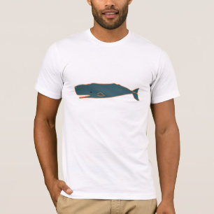 T-shirt Cachalot - bleu
